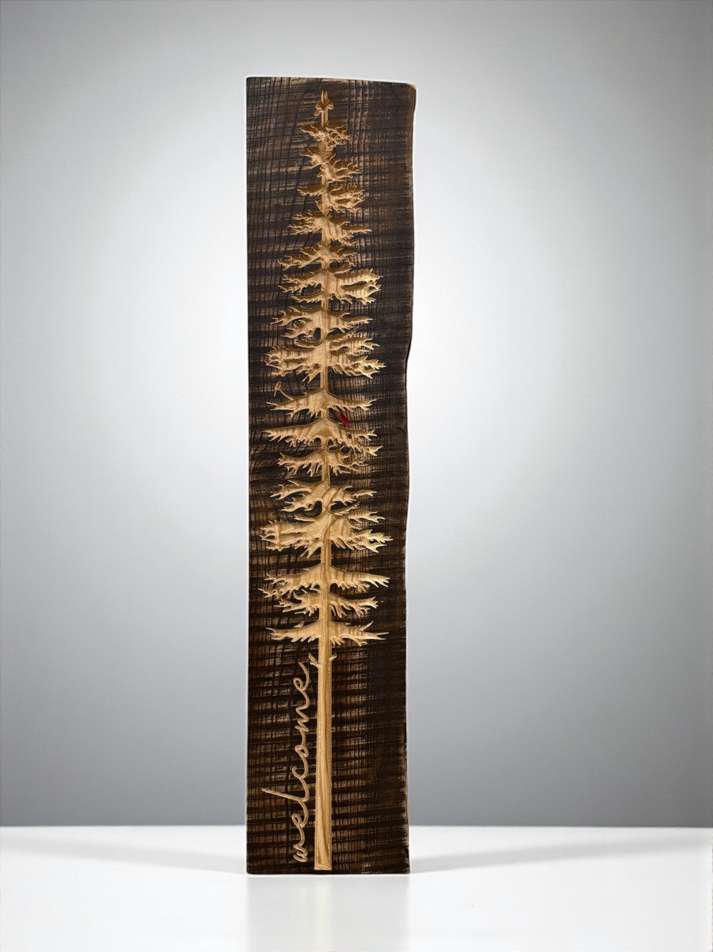 Live Edge Welcome Tree 8-28