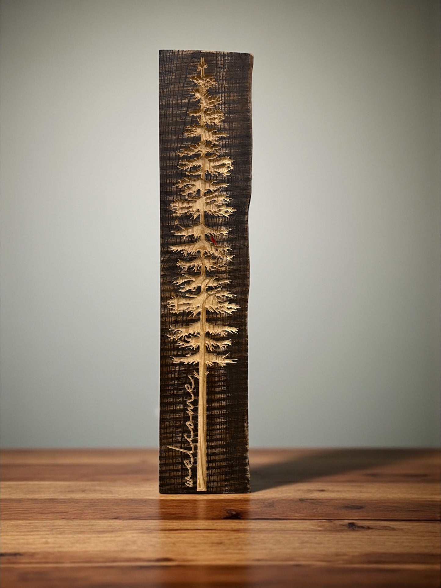 Live Edge Welcome Tree 8-28