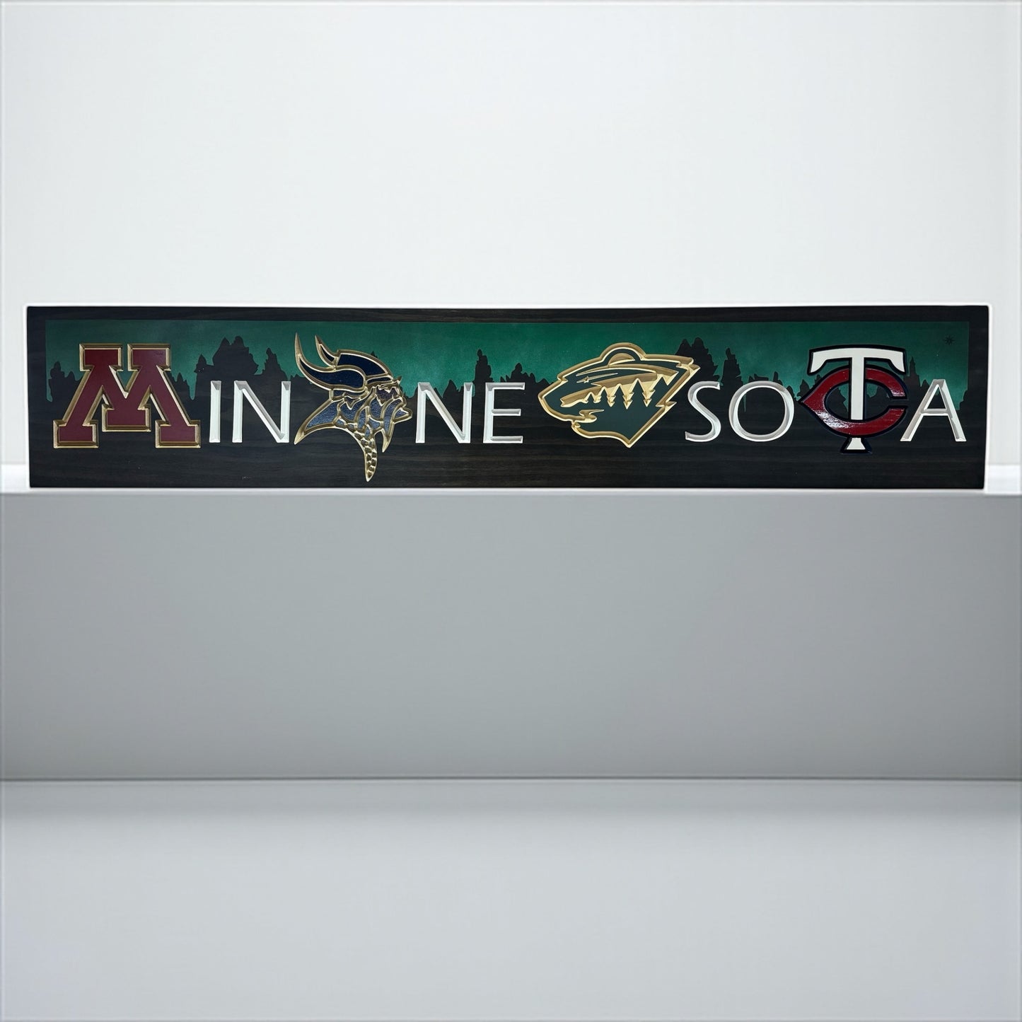 MN Colored Team Sign - Aurora
