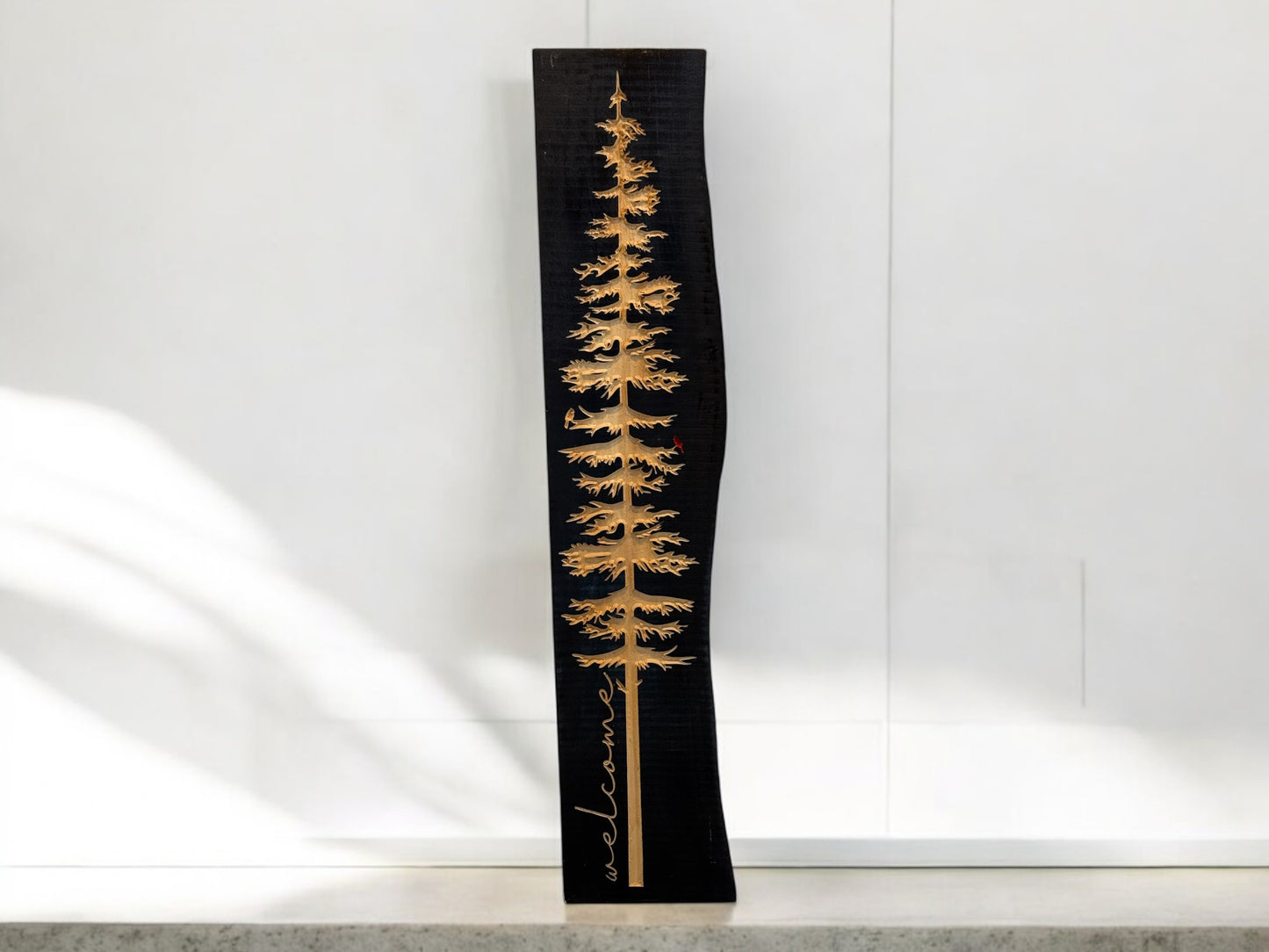 Live Edge Welcome Tree