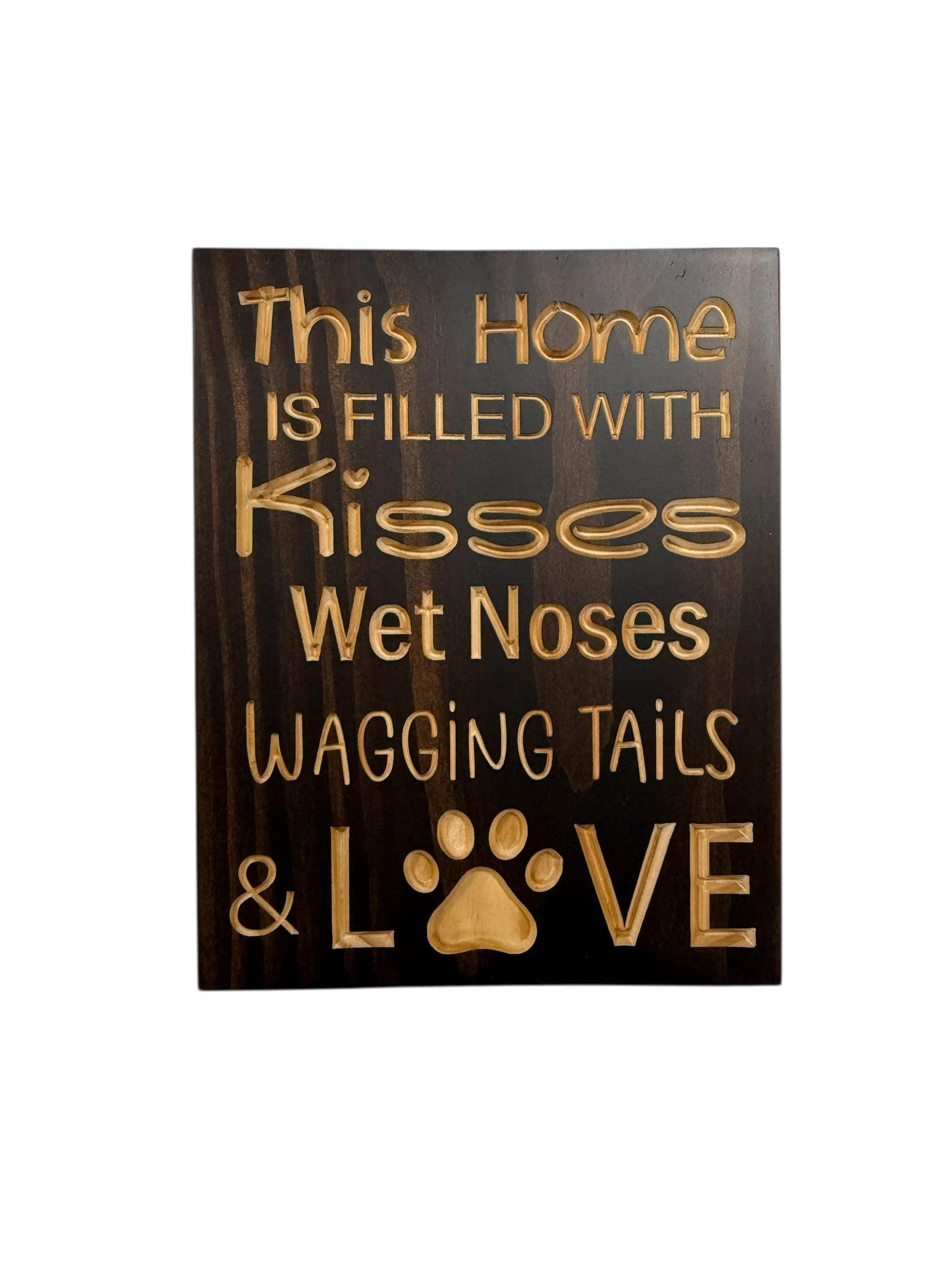 Dog Lover Sign-Wagging Tails