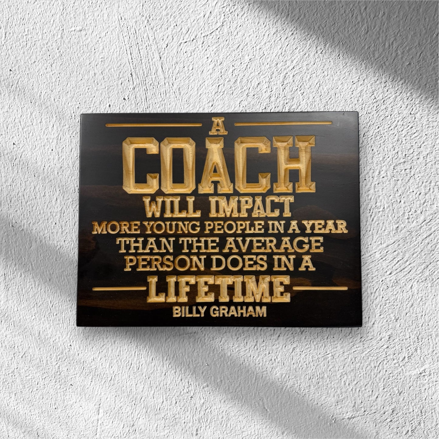 Coach-Impact more Young People in a Year then others in a Lifetime