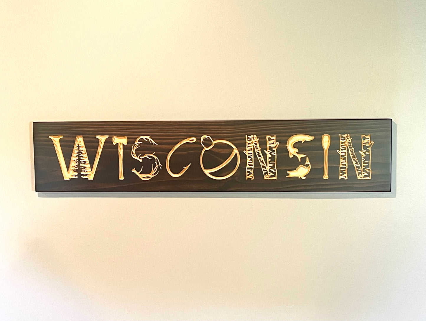 Cabin Sign Wisconsin
