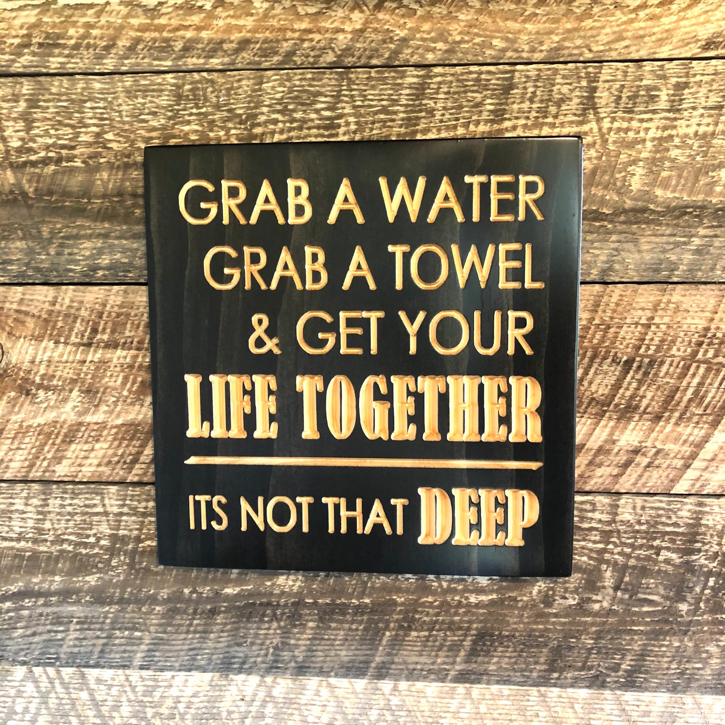 Get Your Life Together-Its not that Deep