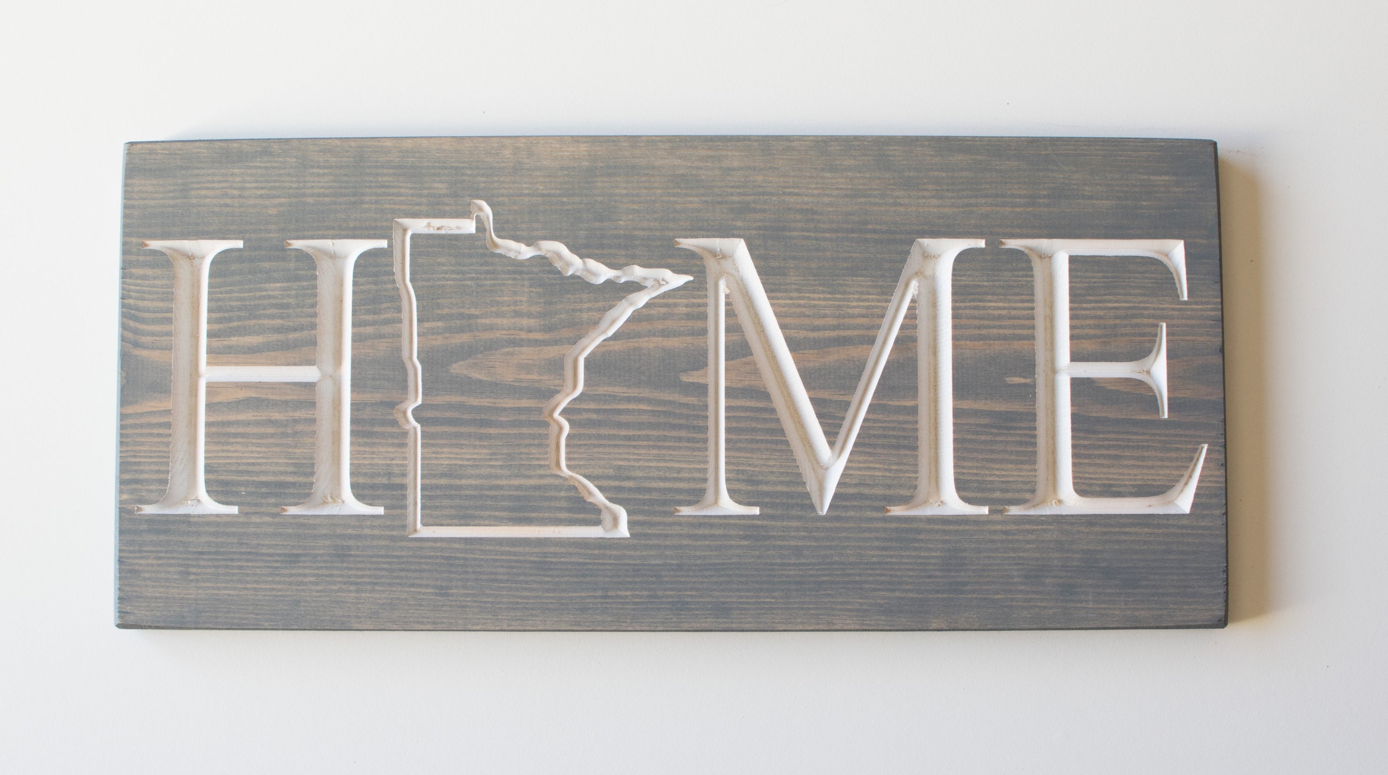 Minnesota Wood Signs | Handcrafted State Decor – CARVEDN – tagged ...