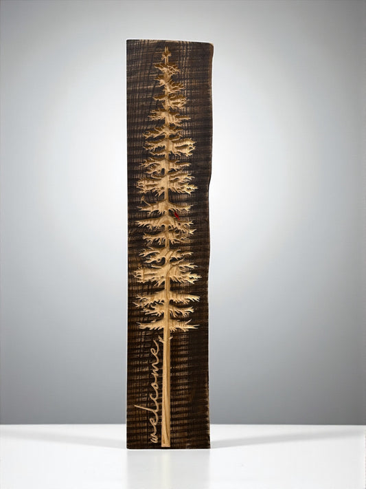 Live Edge Welcome Tree 8-28