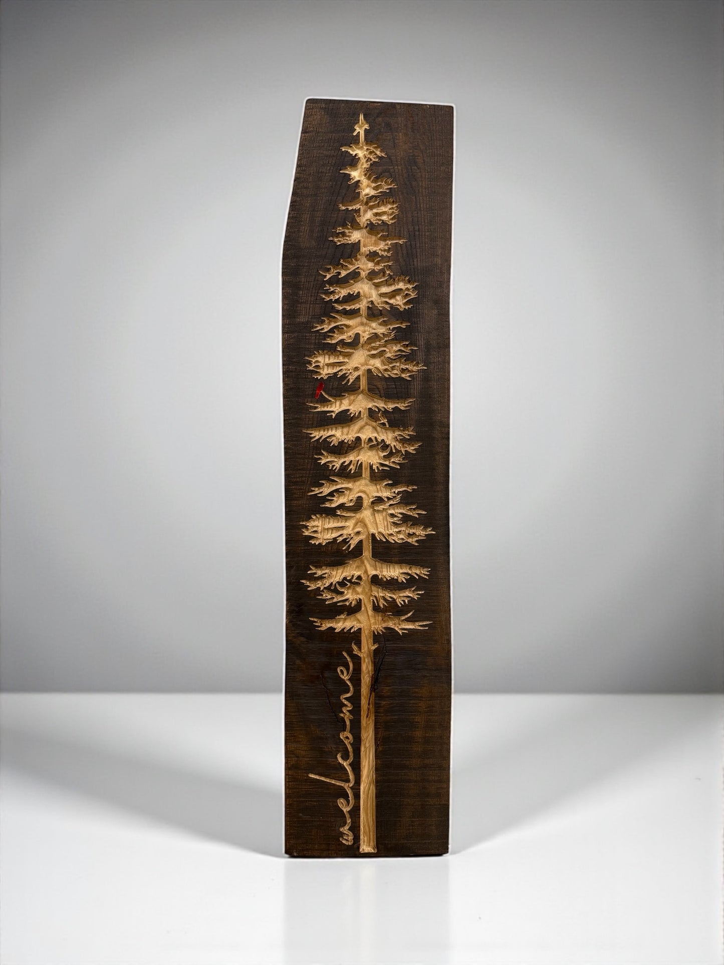 Live Edge Welcome Tree 8-27