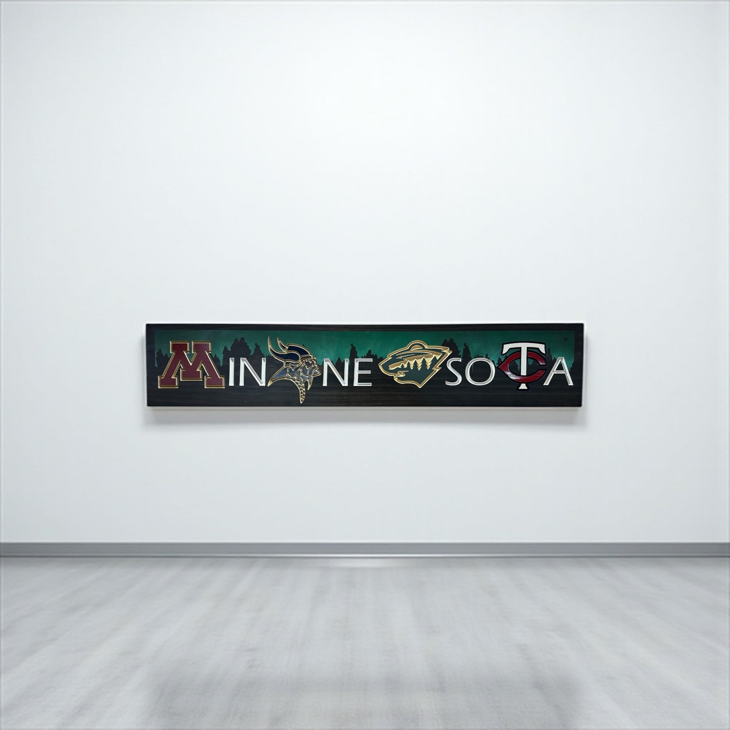 MN Colored Team Sign - Aurora