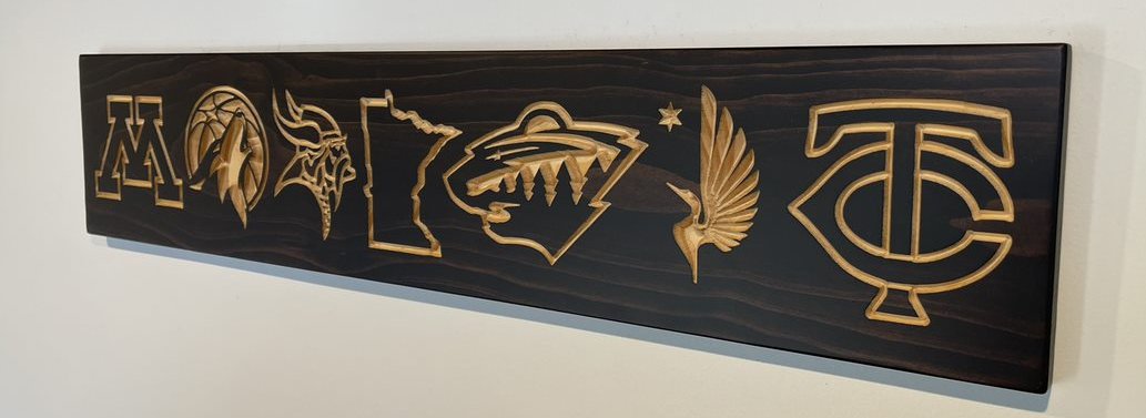 Minnesota 7 Sport Team Sign