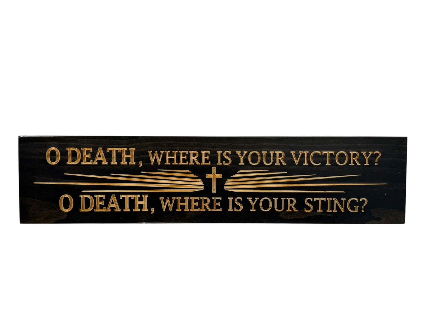 O Death, Where Is Your Victory? – 5” x 24”