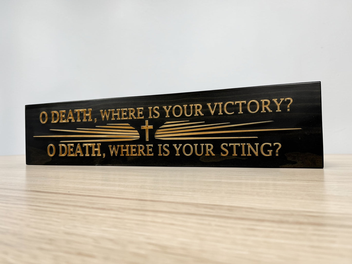 O Death, Where Is Your Victory? – 5” x 24”