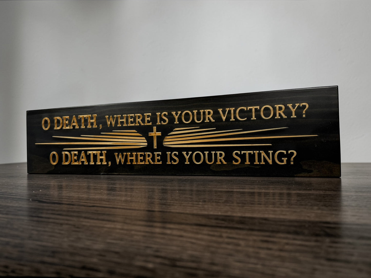 O Death, Where Is Your Victory? – 5” x 24”
