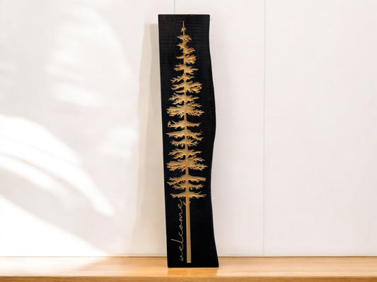 Live Edge Welcome Tree