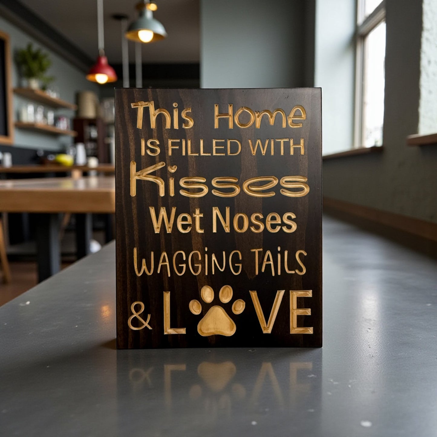 Dog Lover Sign-Wagging Tails