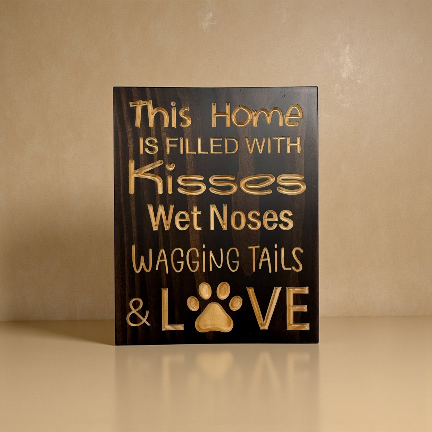 Dog Lover Sign-Wagging Tails