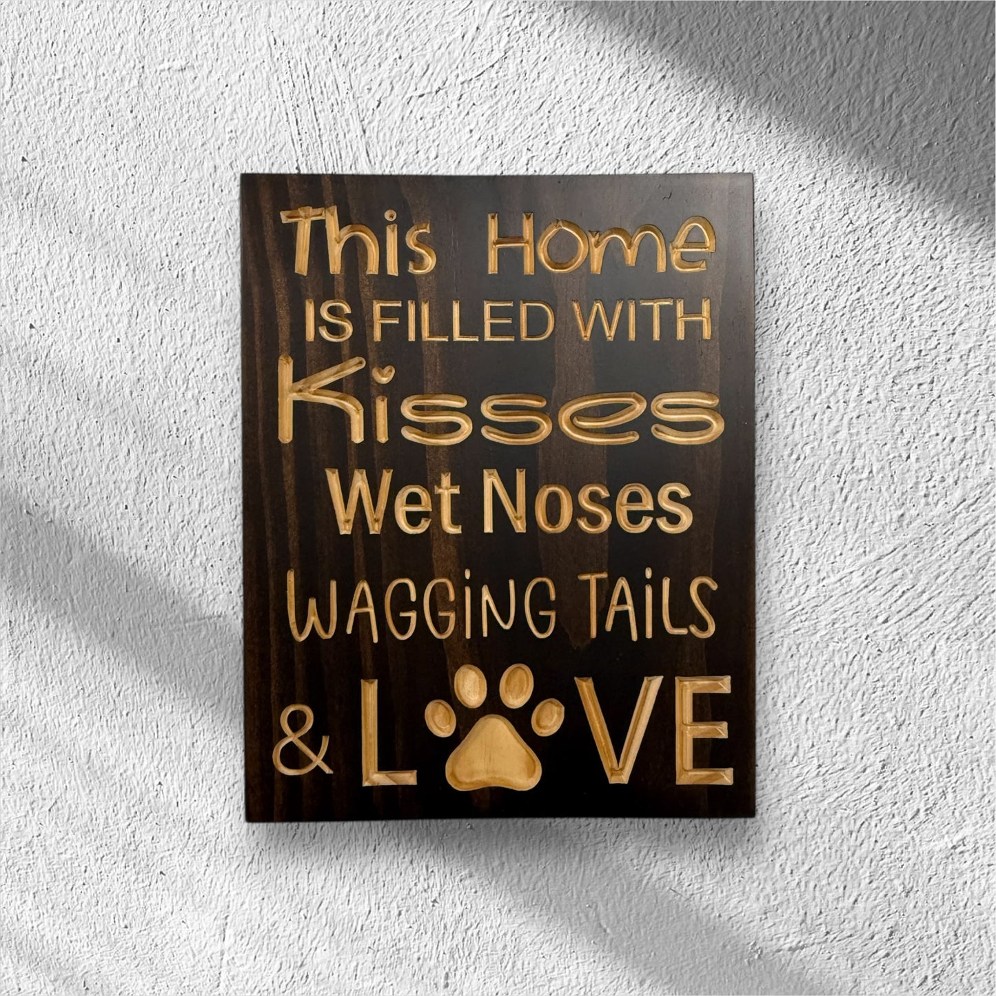 Dog Lover Sign-Wagging Tails