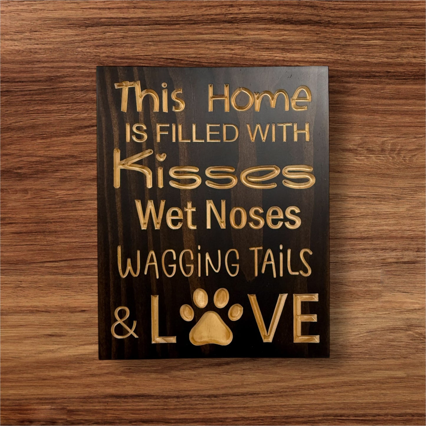 Dog Lover Sign-Wagging Tails