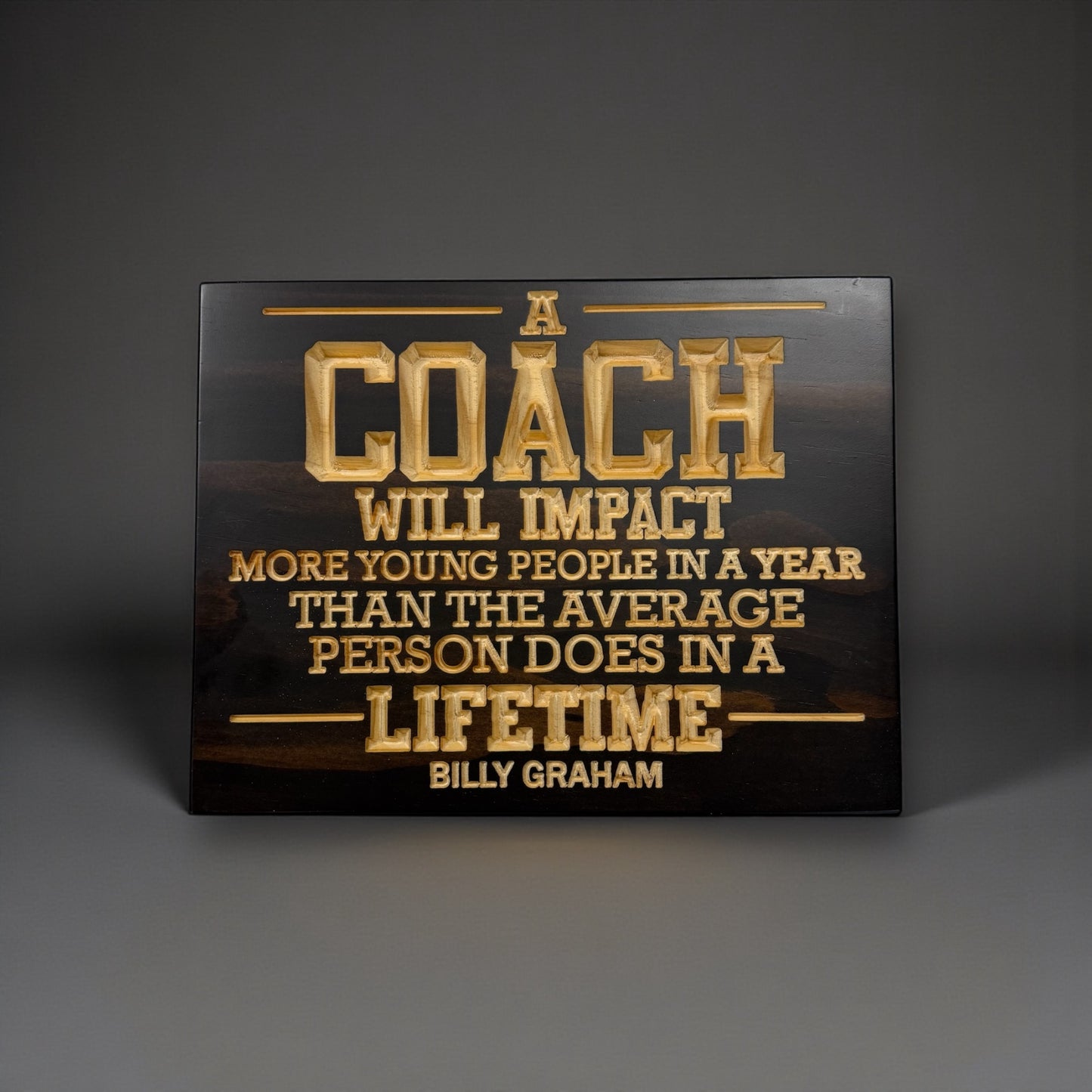 Coach-Impact more Young People in a Year then others in a Lifetime