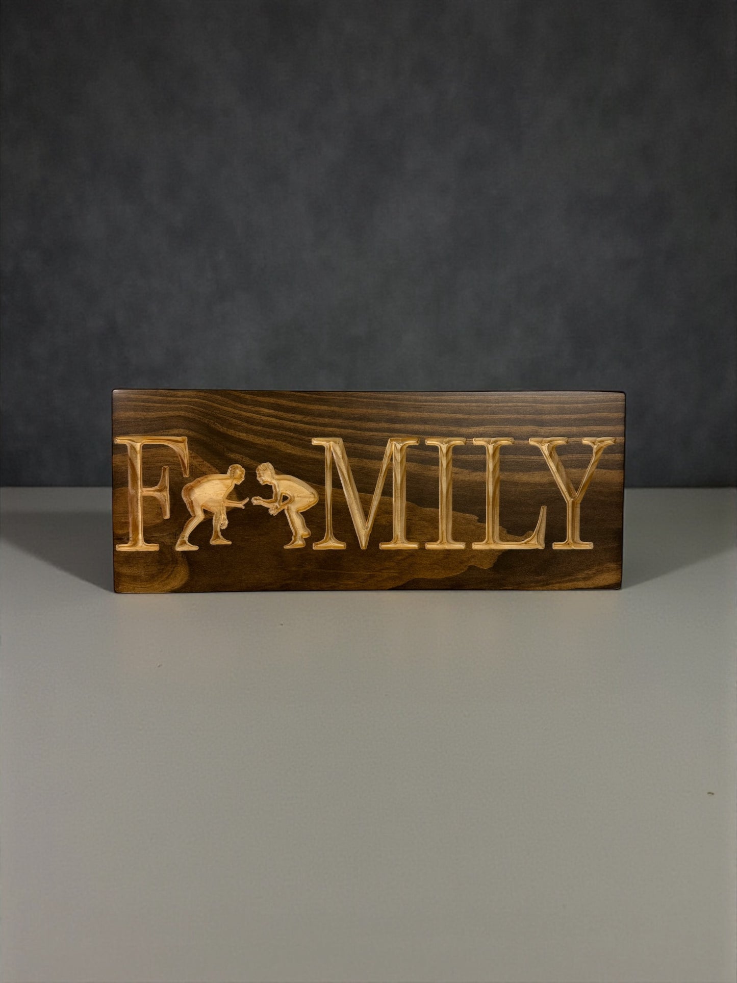Rustic Sports Home Decor | Carved Wooden Wall Art | Made by CARVEDN