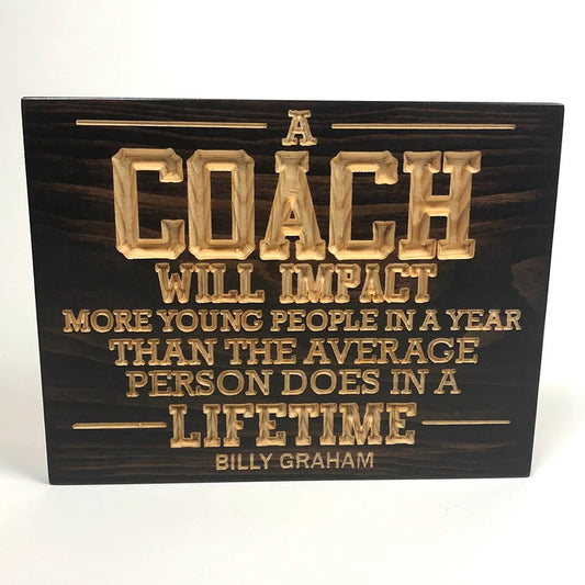 Coach-Impact more Young People in a Year then others in a Lifetime