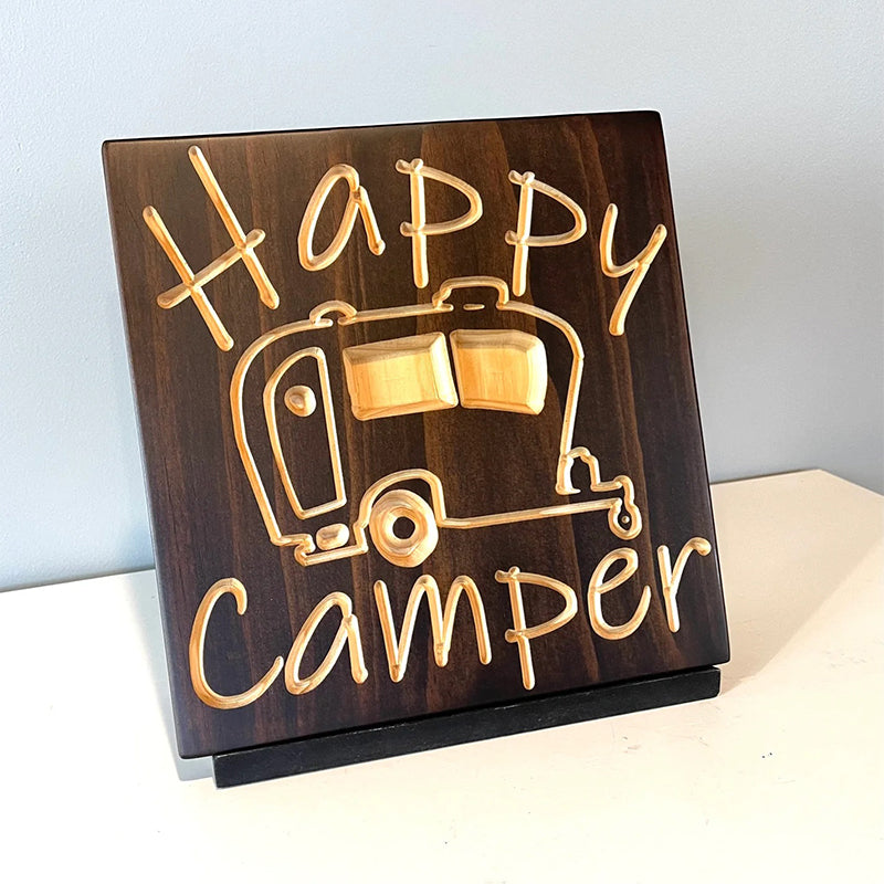 Happy Camper RV Sign