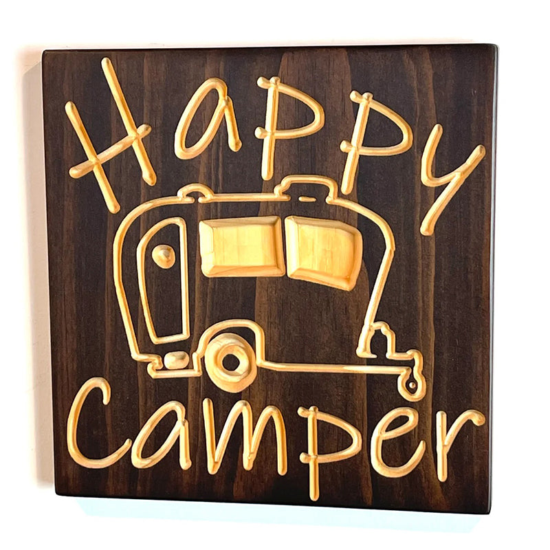 Happy Camper RV Sign