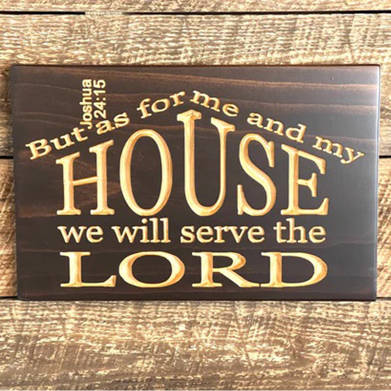 As for me & my House-Joshua 24:15