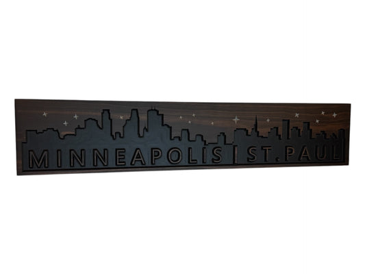 Minneapolis & St. Paul Skyline-Twin Cities