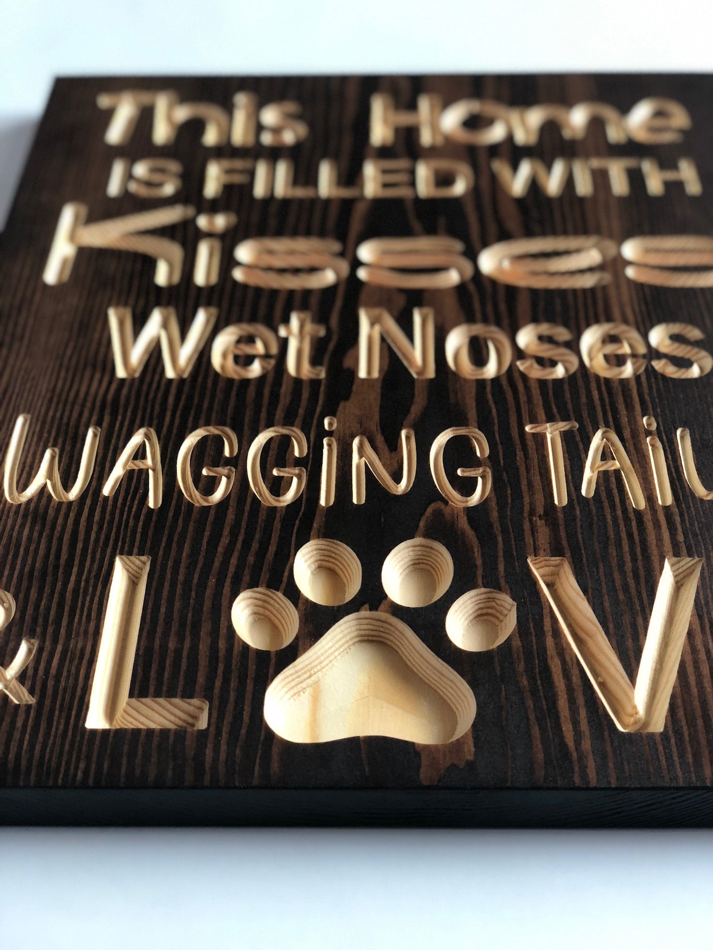 Dog Lover Sign-Wagging Tails