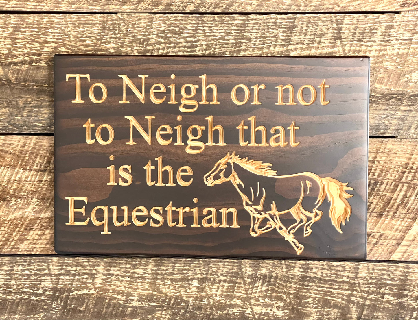 Horse Sign-Equestrian Sign