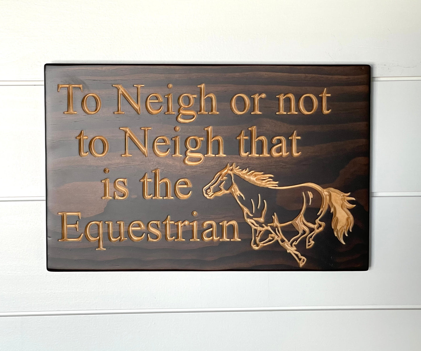 Horse Sign-Equestrian Sign