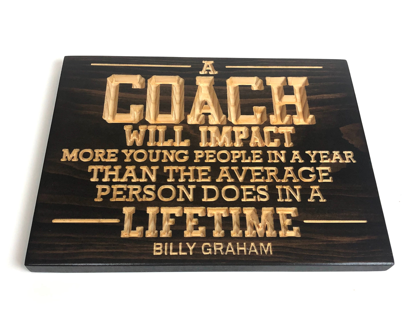 Coach-Impact more Young People in a Year then others in a Lifetime