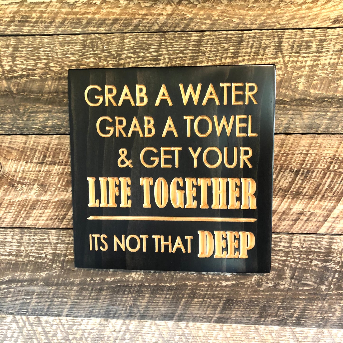 Get Your Life Together-Its not that Deep