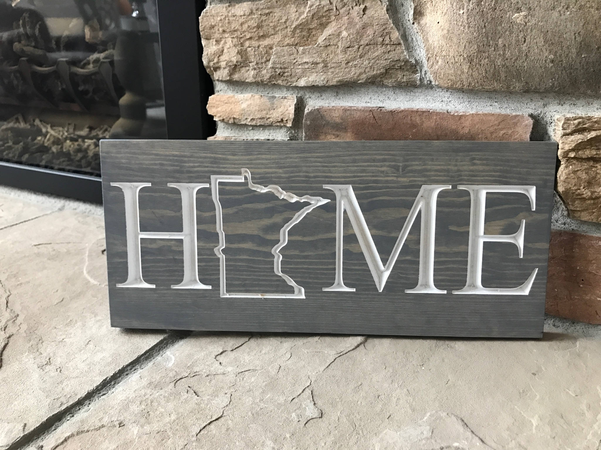 Mesota Sign Minnesota Wood Signs | Handcrafted State Decor – CARVEDN – CARVEDN ...