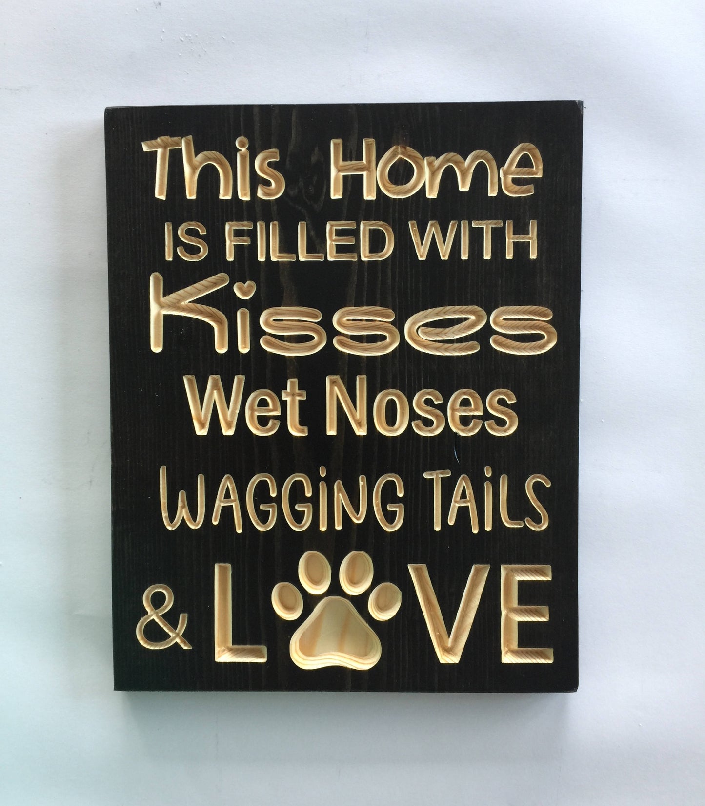 Dog Lover Sign-Wagging Tails